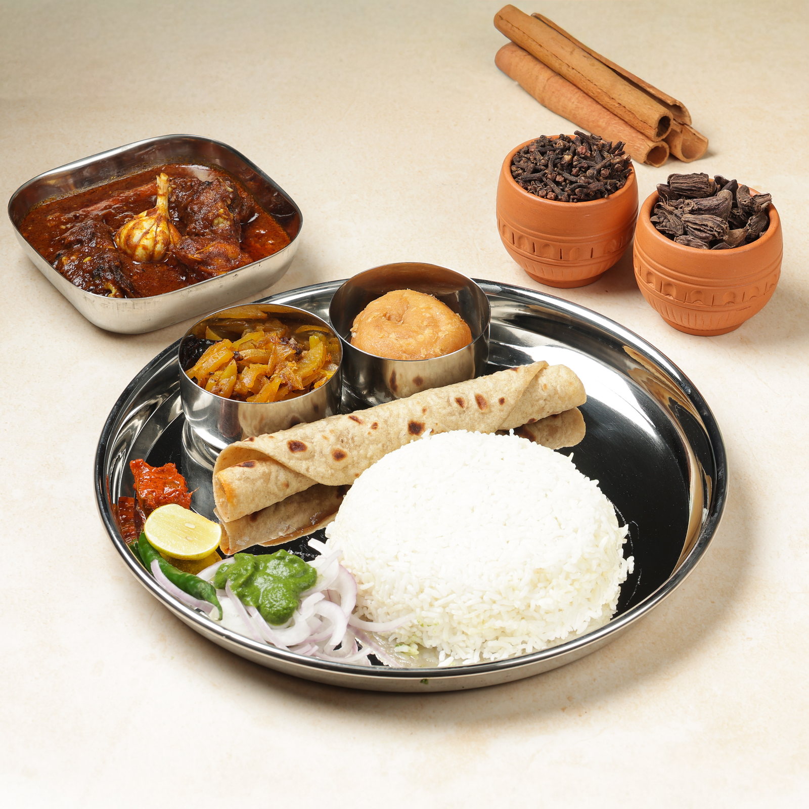Champaran Mutton Thali